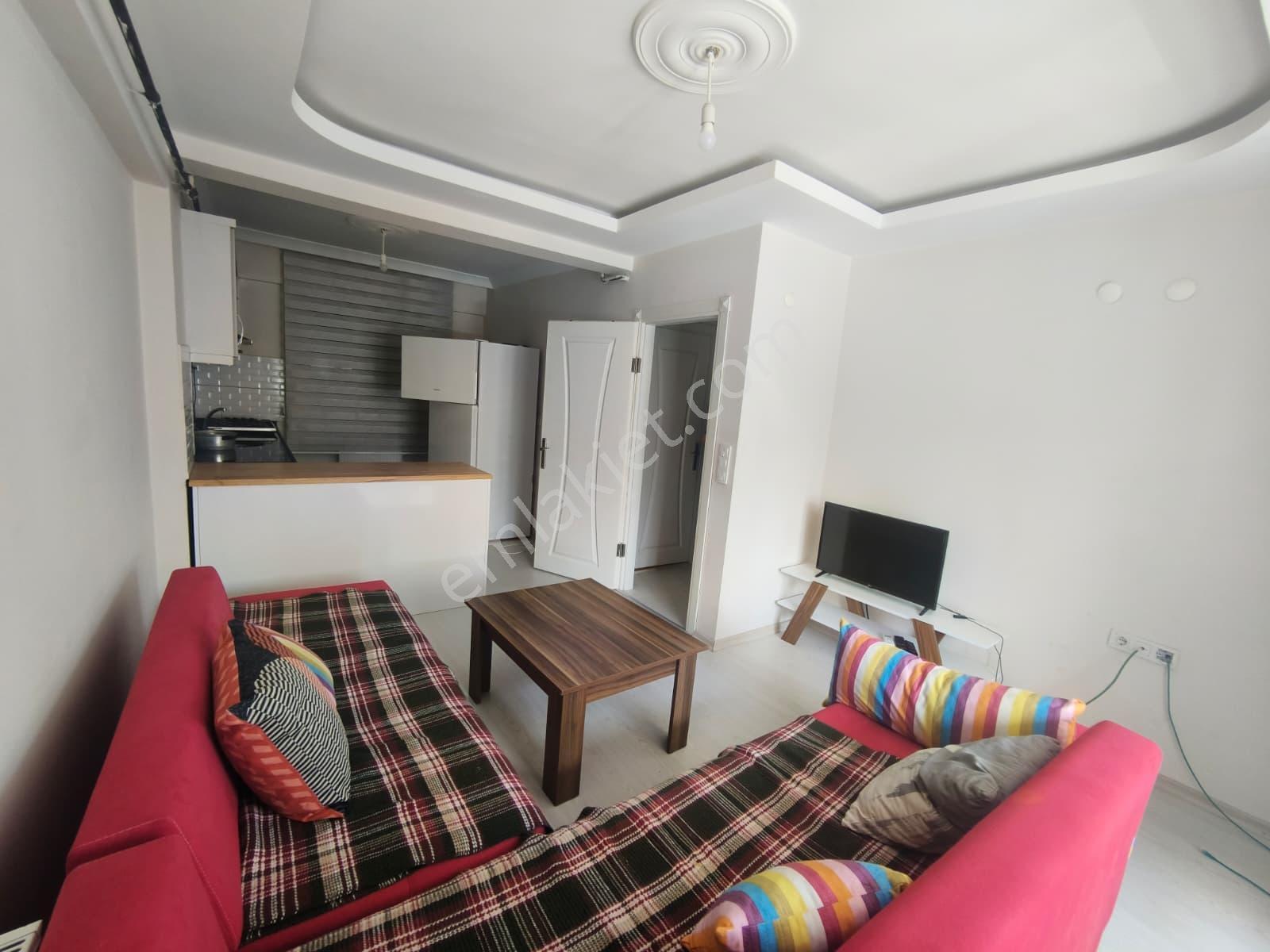 600 Evler'de Eşyalı Kiralık 1+1 Daire (klima Avantajlı) - Görsel 5