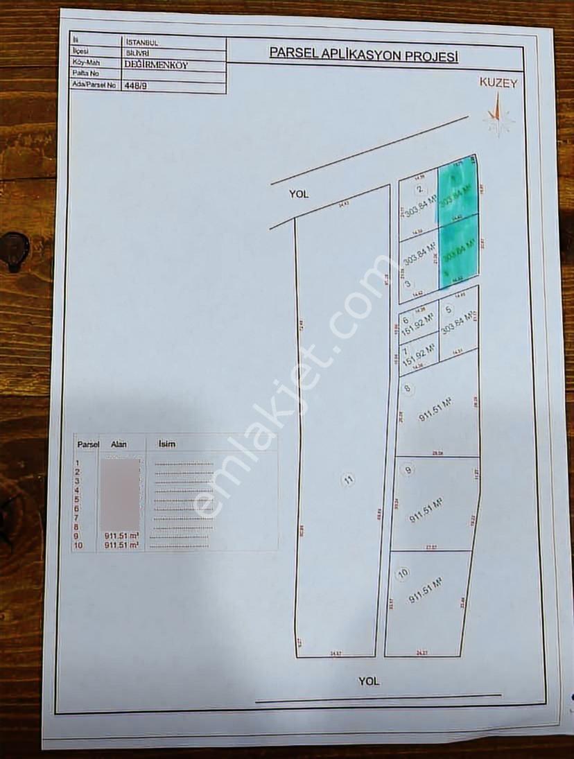 Silivri Değirmenköy Sahibinden 303m2 Satılık Arsa - Görsel 34