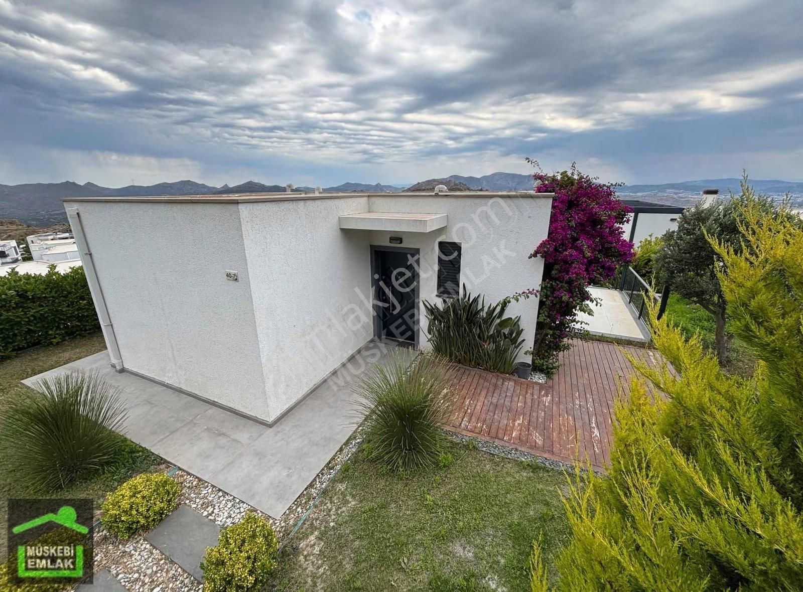 Bodrum Bağla Panoramik Manzaralı Tam Müstakil 4+1 Dubleks Villa - Görsel 25