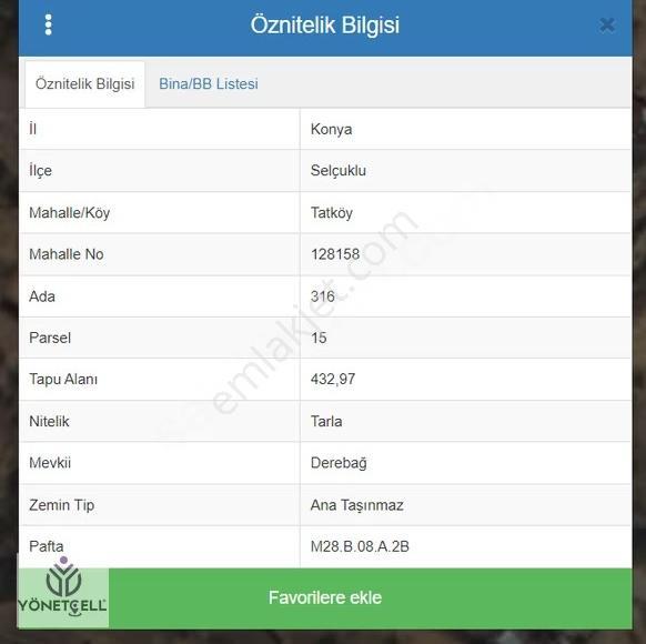 Yönetcell'den Tatköy Mh. Yapı Kayıt Belgeli Kapı Num. Bahçe Ev - Görsel 7