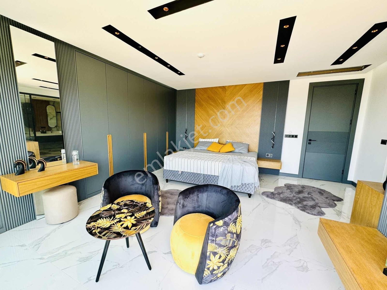 Özel Havuzlu, Panoramik Deniz Manzaralı, Hamam Saunalı Villa - Görsel 21