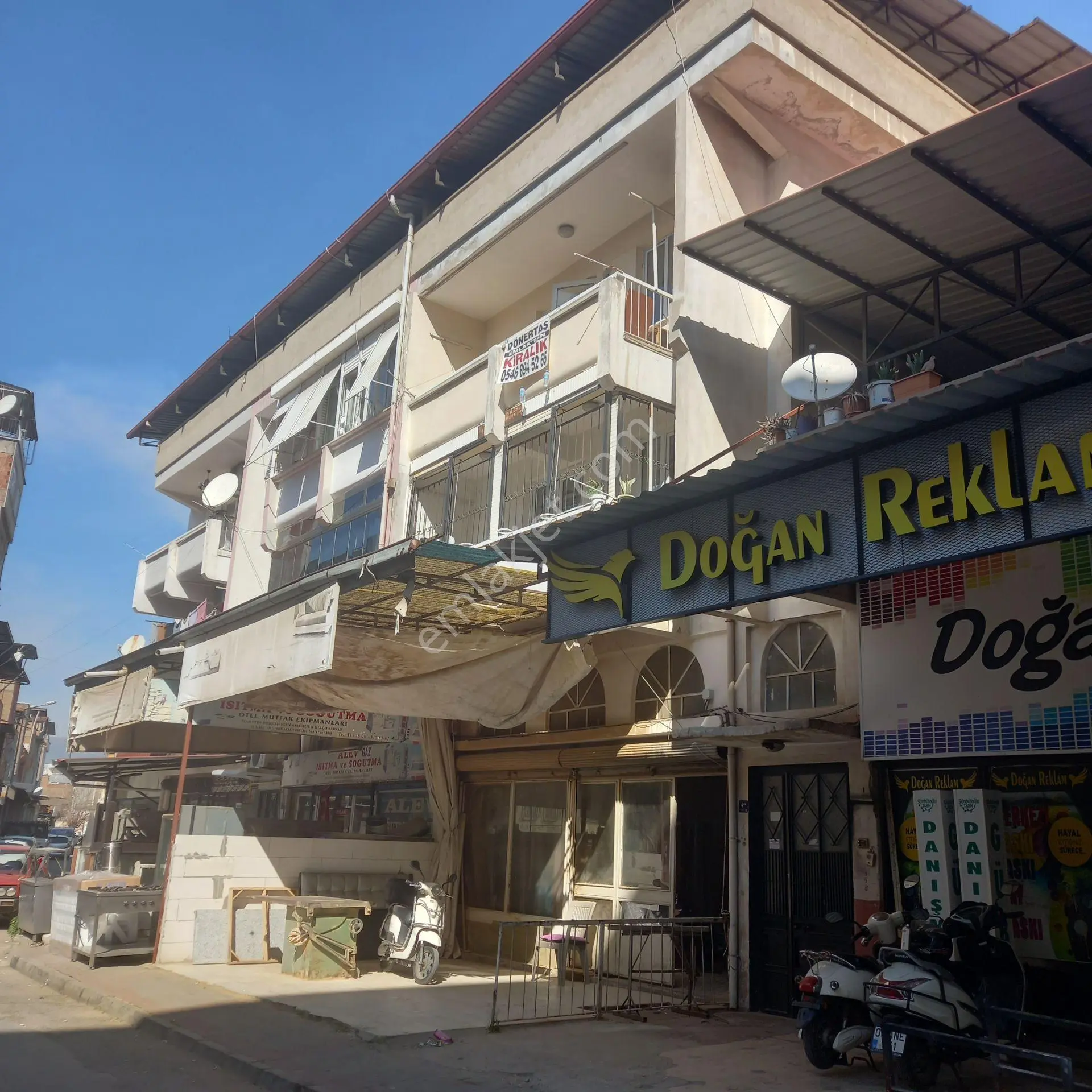 Dönertaş Emlak Tan Aydın Nazilli Karaçay'da 125 M² Geniş, Balkonlu Kiralık 3+1