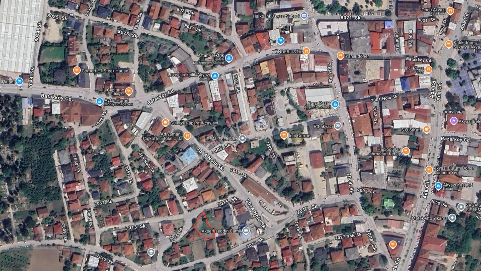 Akyazı Merkez'de Satılık Arsa 545 M2 İmarlı - Görsel 2