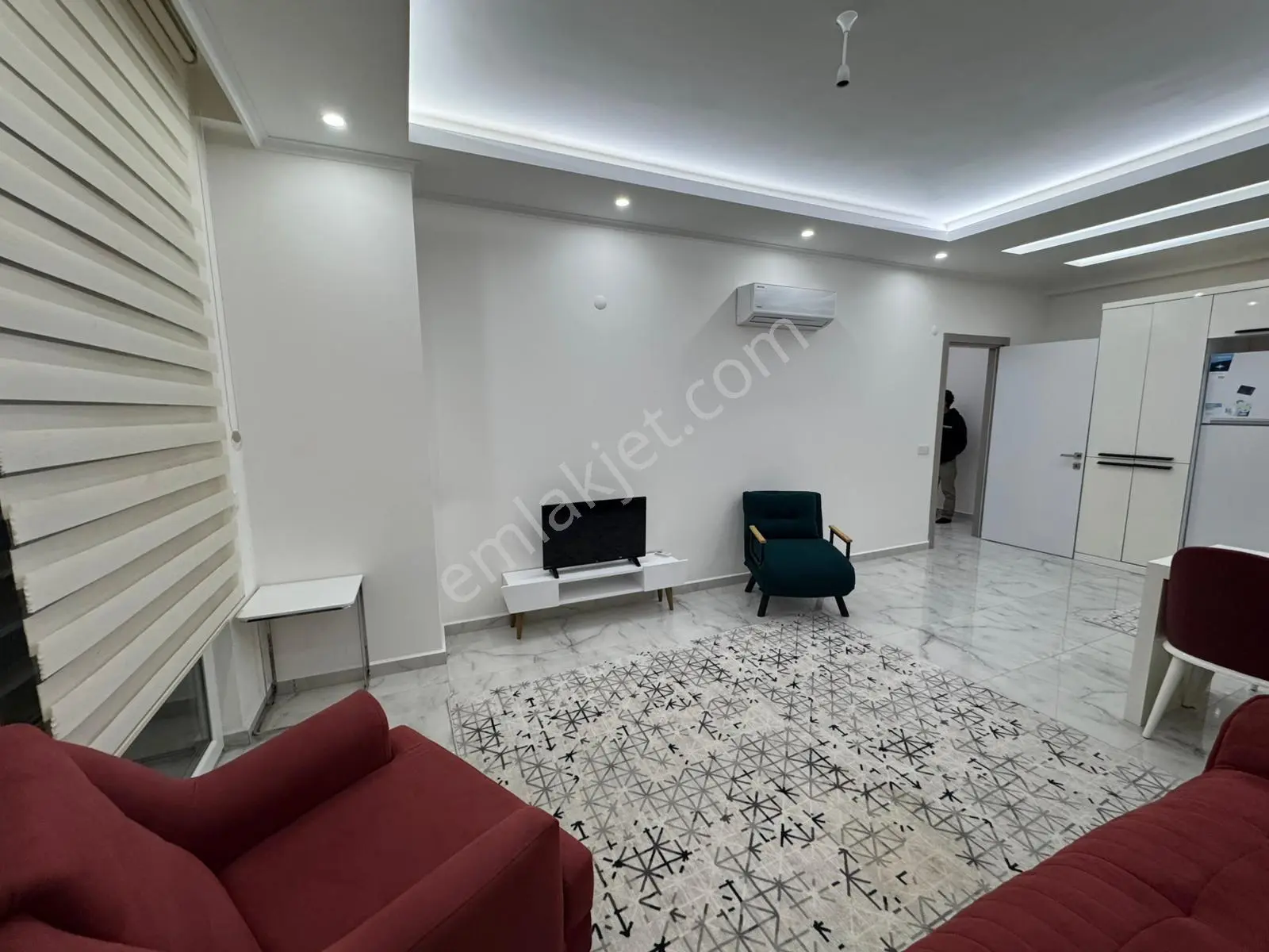 Blue Tower Rezidans 1+1 Eşyalı Uzun Dönem Kiralık Daire Mahmutlar Alanya - Görsel 5