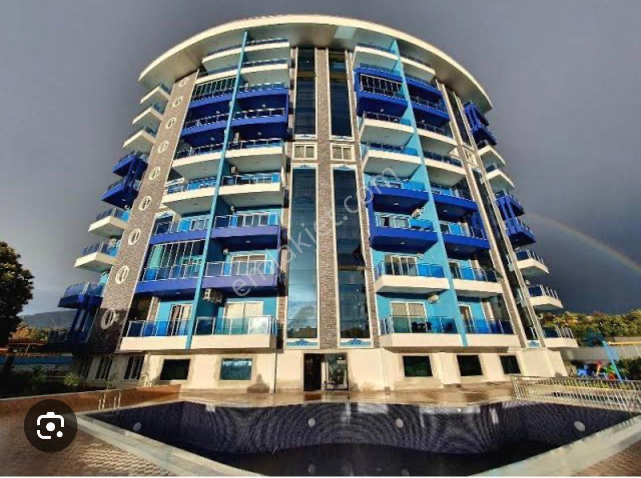 Blue Tower Rezidans 1+1 Eşyalı Uzun Dönem Kiralık Daire Mahmutlar Alanya - Görsel 12