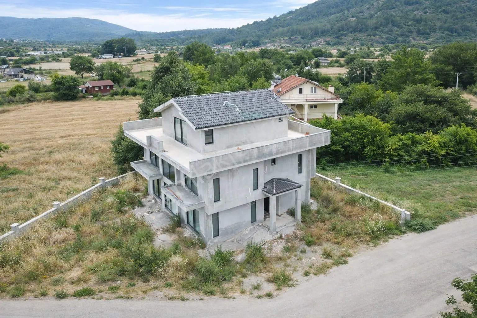 Stop’tan Fethiye İncirköy'de Tamamlanmamış Tripleks Villa - Görsel 4
