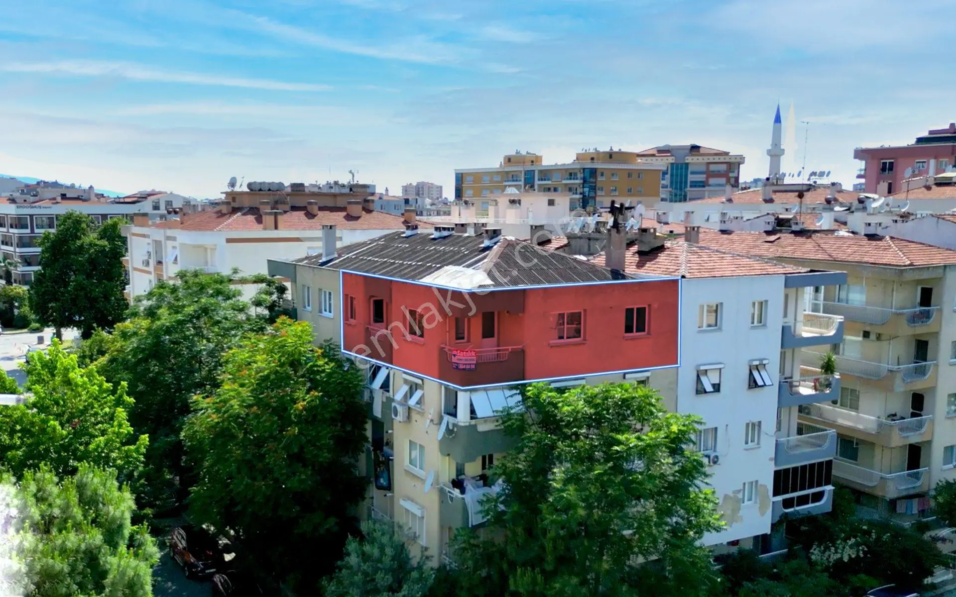 Bostanlıda Merkezi Konumda, Ferah, 3+1 Kiralık Daire - Görsel 2