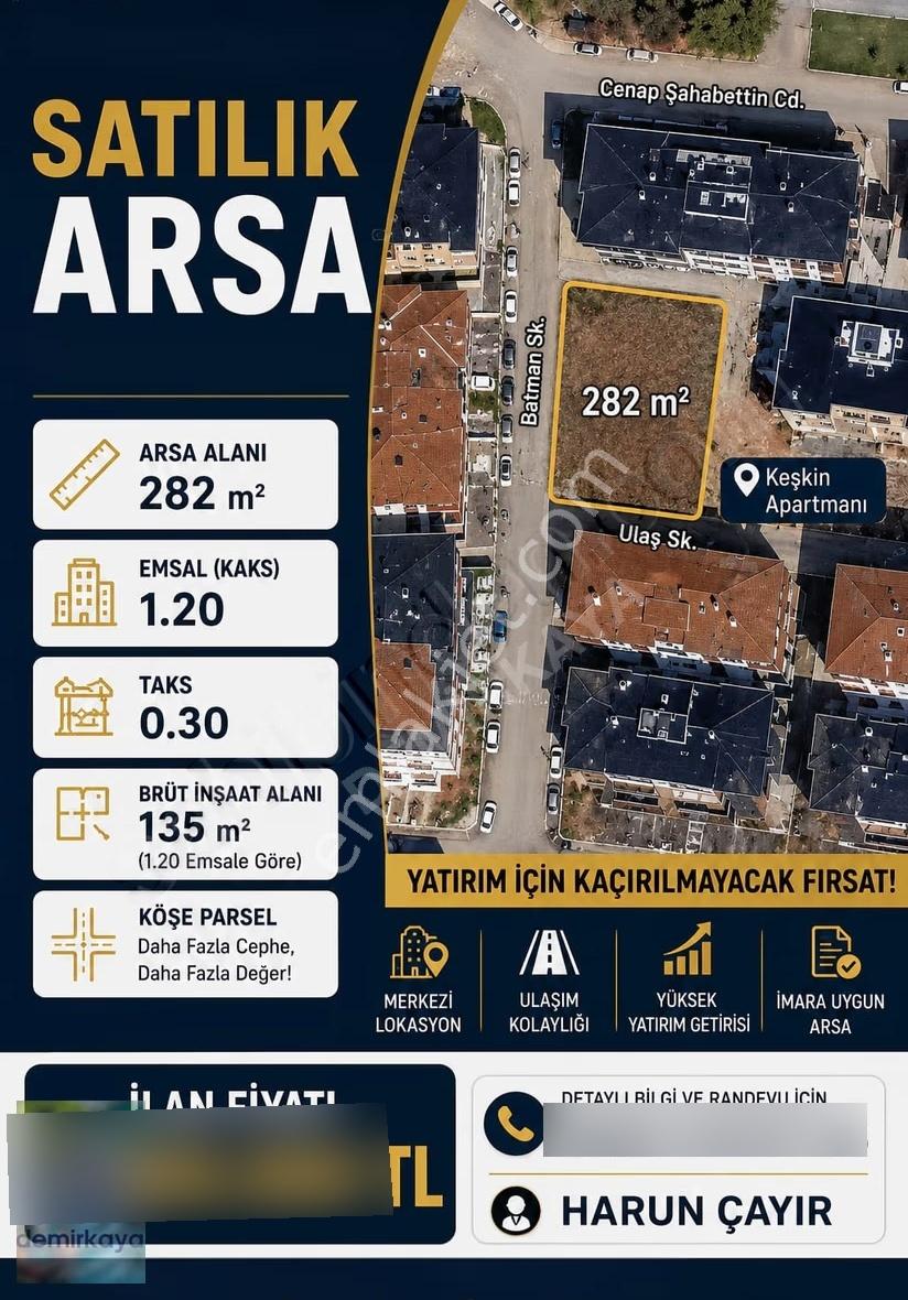 Çamlıca Mah. 282 M2 Satılık Arsa - Demirkaya Emlak - Görsel 3