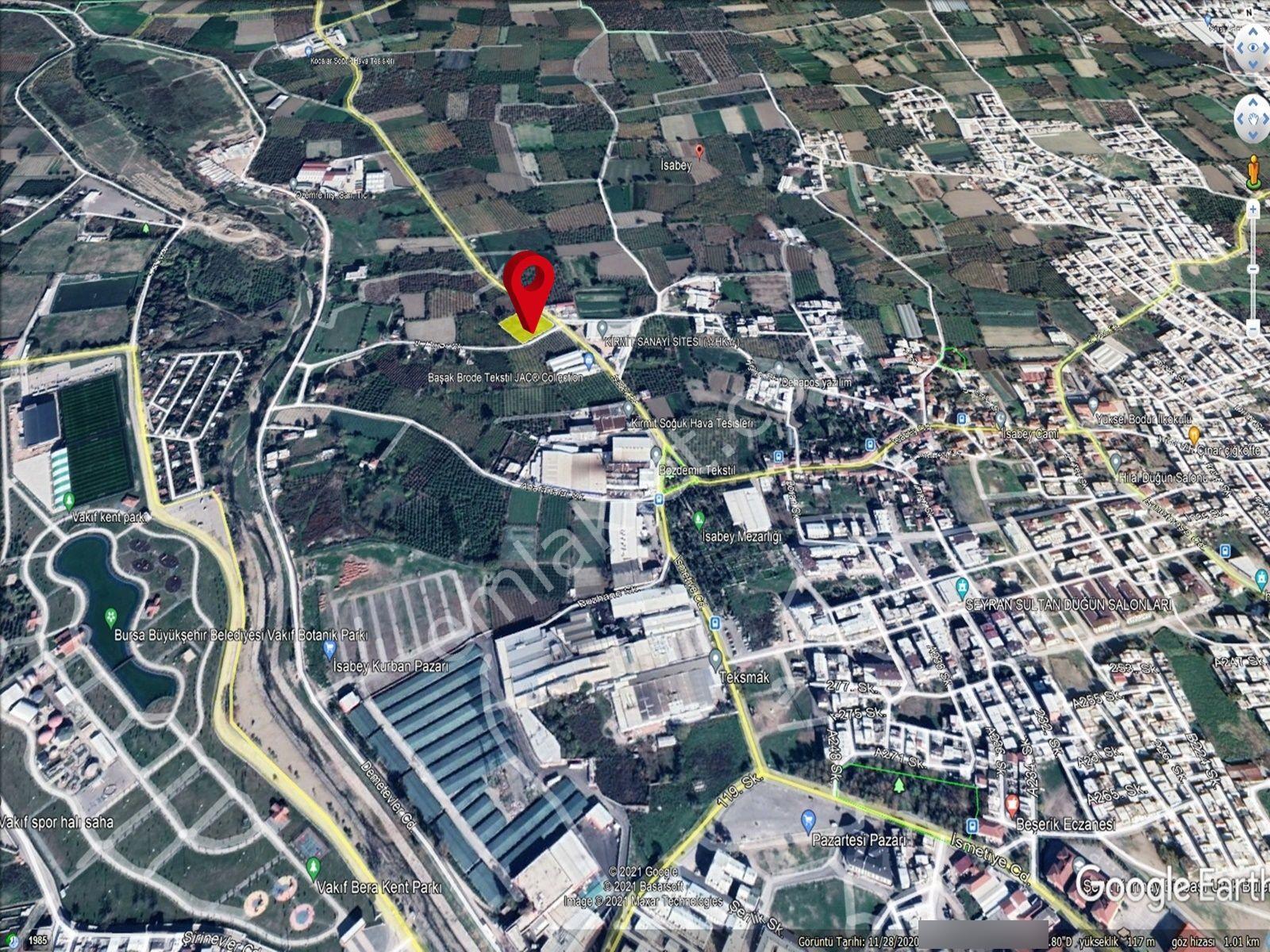 Yıldırım İsabey'de Satılık Köşe Parsel Arsa - 3540 M² - Görsel 19