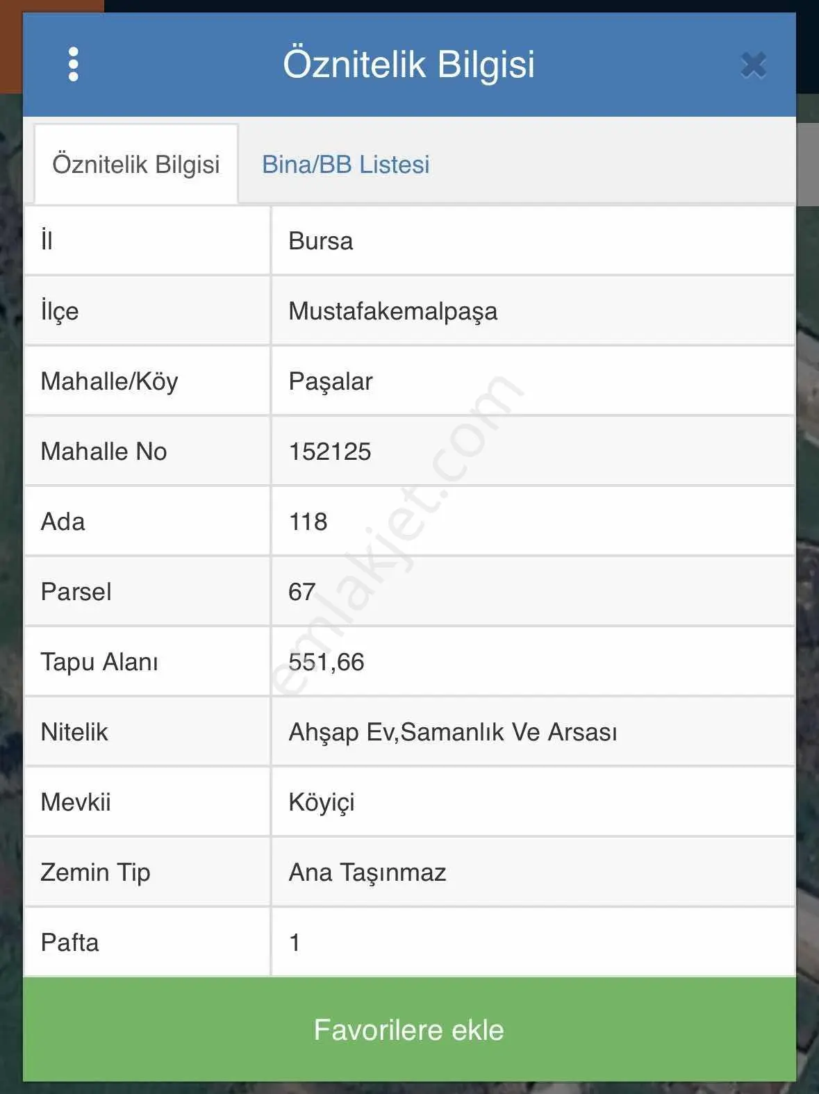 Bursadabul'dan Paşalar Mahallesi Köy Evi Ve Arsası 551.m2 - Görsel 4