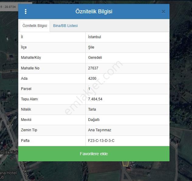 Şile Geredeli'de Doğa İle İç İçe 7500m2 Tek Tapu Yatırım Fırsatı - Görsel 3