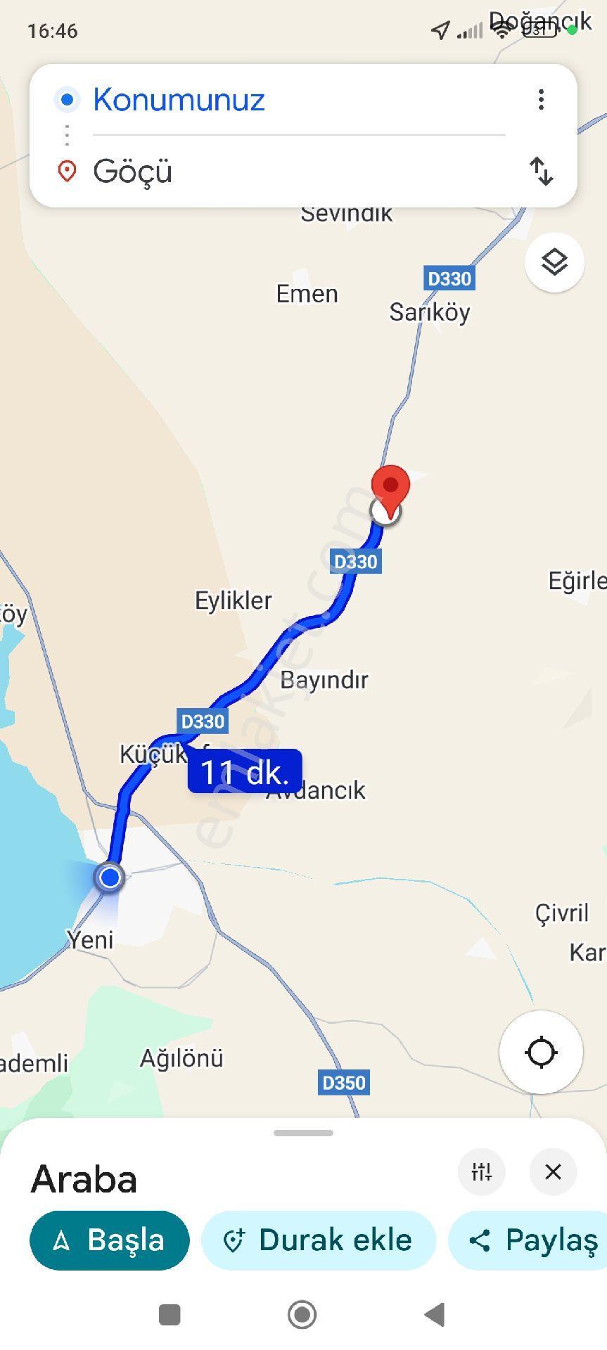 Sahibinden Beyşehir Göçü Mahallesinde Satılık 7060 M2 Arazi - Görsel 7