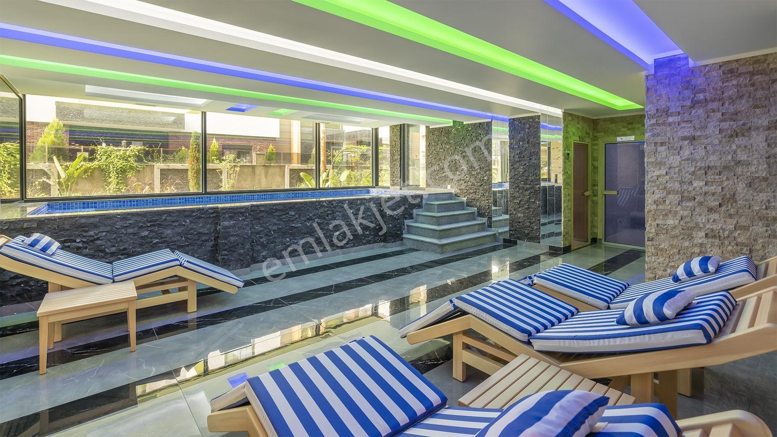 Oba Royal Garden'da Full Aktiviteli 1+1 Kiralık Daire - Görsel 6