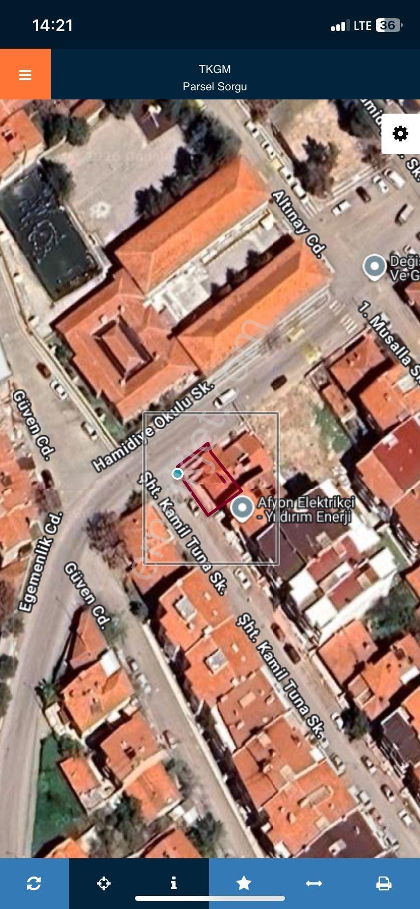 Afyon Üçok Emlaktan Hamidiye Mah Satılık 117m Arsa İçinde 2+1 Müstakil Ev - Görsel 13