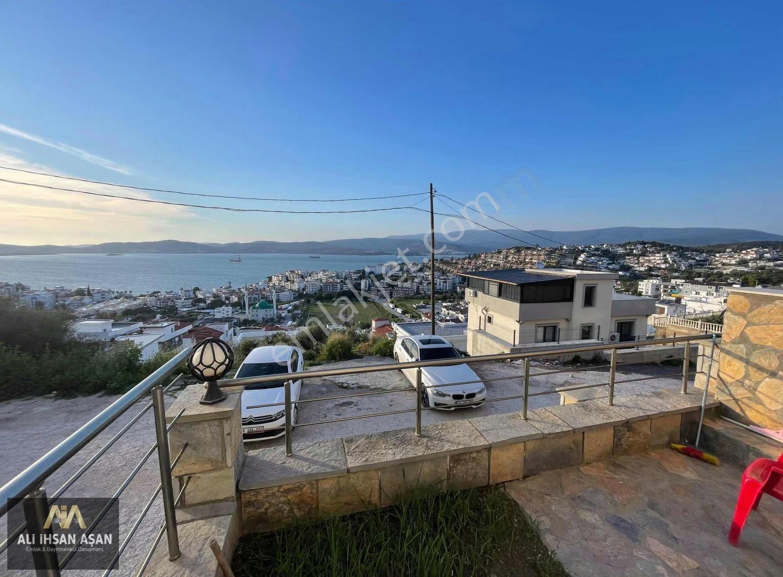 Satılık 2+1 Full Deniz Manzaralı Bahçe Katı Güllük Milas - Görsel 13