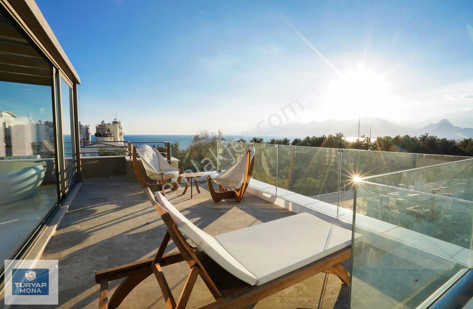 Antalya Bahçelievlerde Deniz Manzaralı 5+1 Lüks 400 M2 Daire - Görsel 20