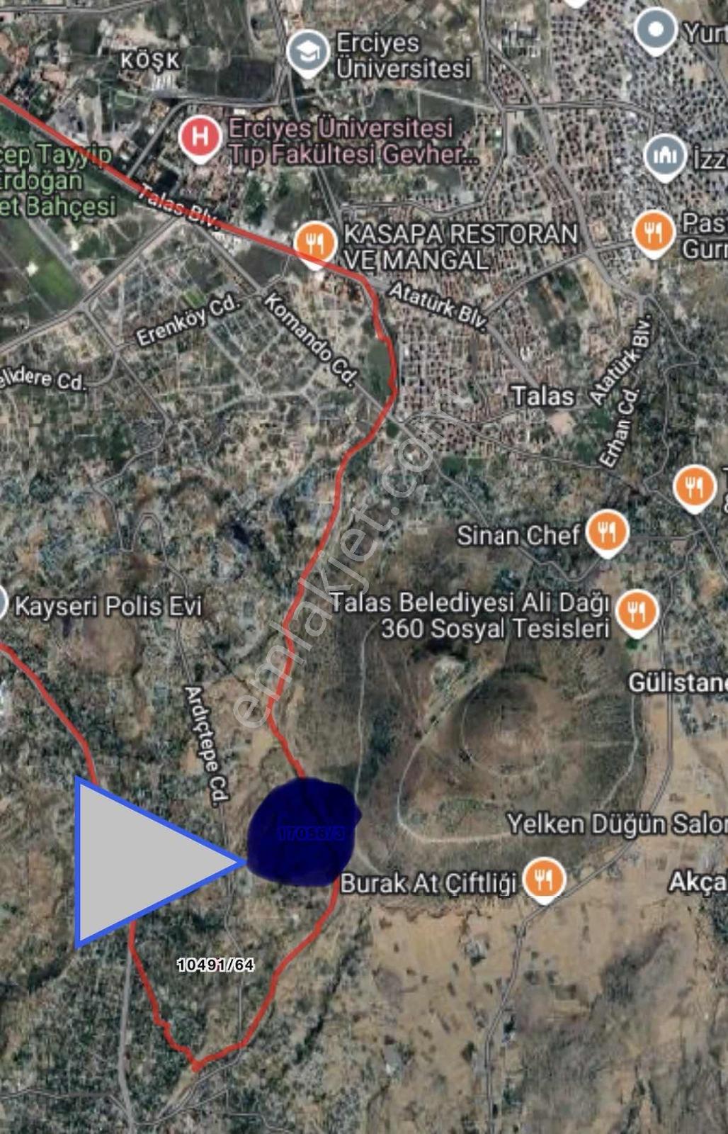 Erenköyde Satılık 2.019 M² Villa Parseli - Görsel 5