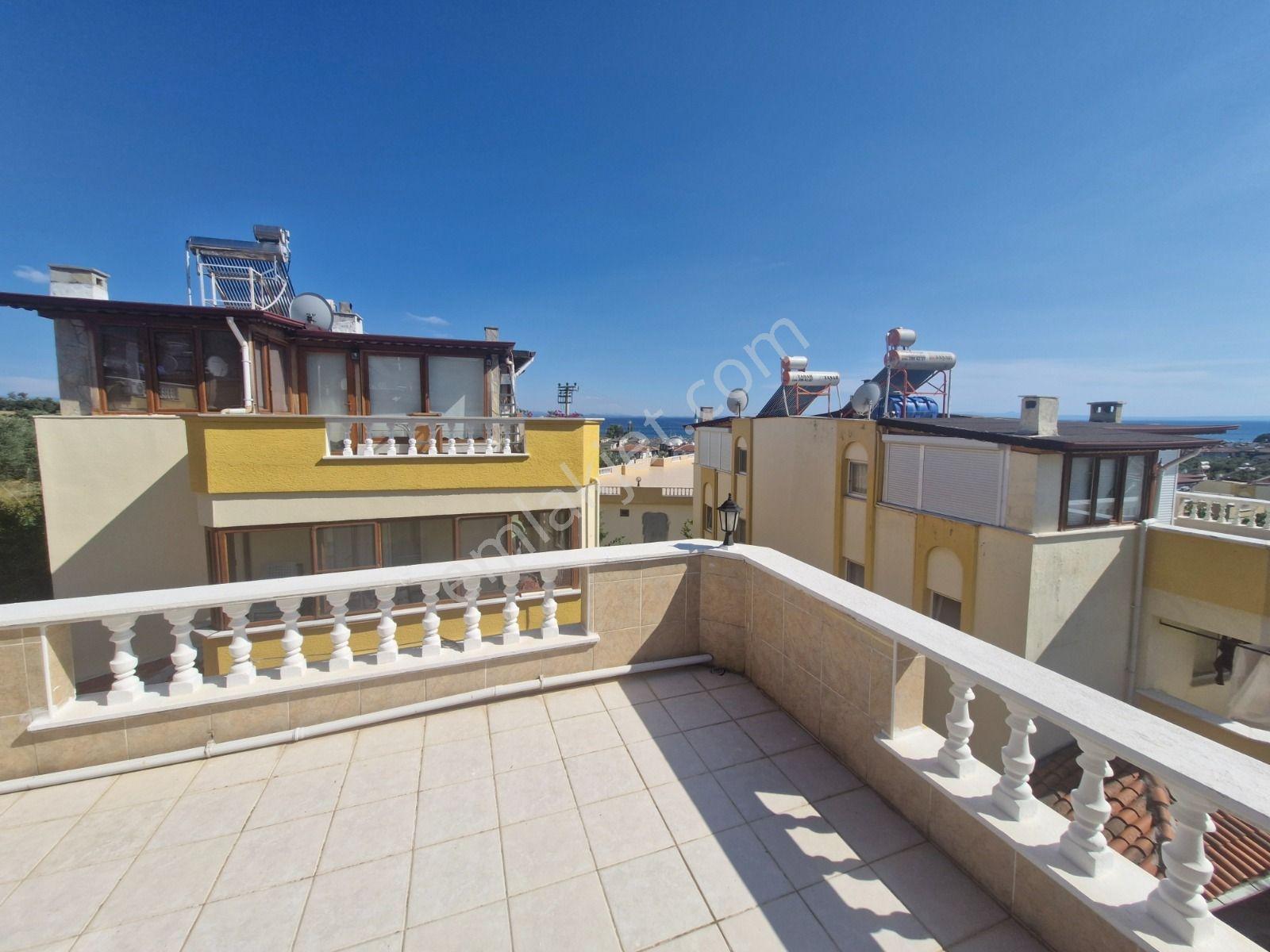 Altınoluk Narlı Deniz Manzaralı Site İçi 3+1 Satılık Villa - Görsel 54