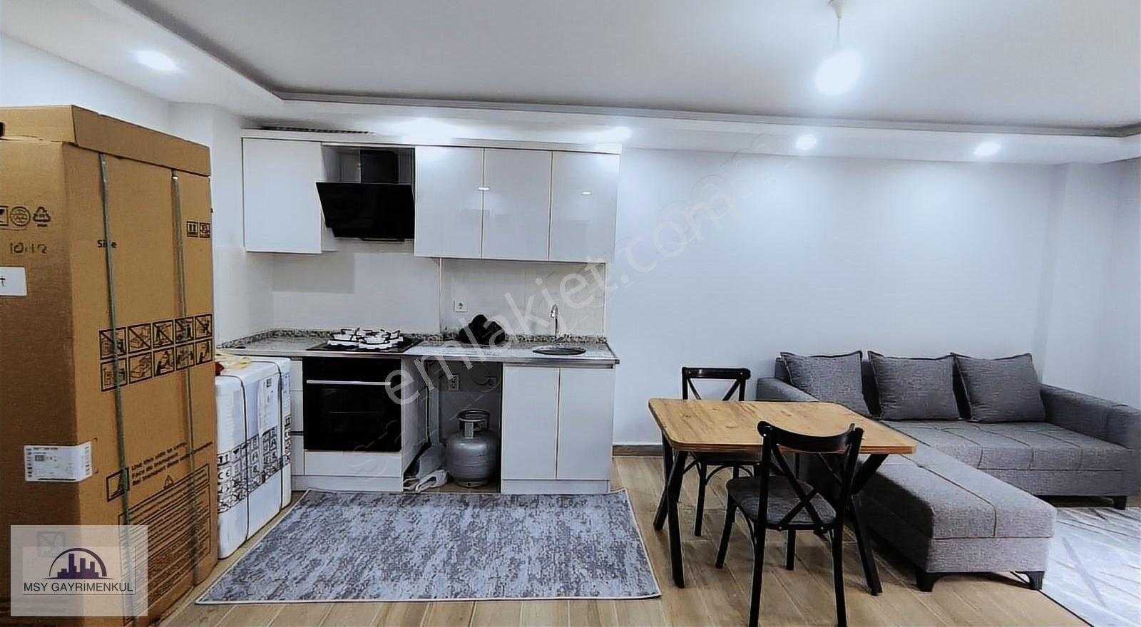 Antalya Muratpaşa Yüksekalan Mahallesi 1+1 Eşyalı Kiralık Daire - Görsel 19