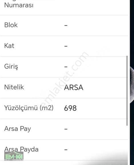Pamukkale Gölememez' De 698m2 Arsa - Görsel 3