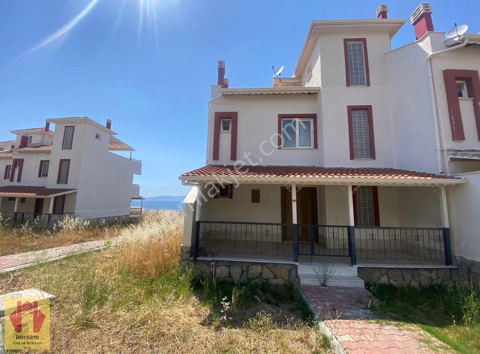 Borsem'den Dikili Bademli'de Satılık Deniz Manzaralı Köşe Villa - Görsel 11