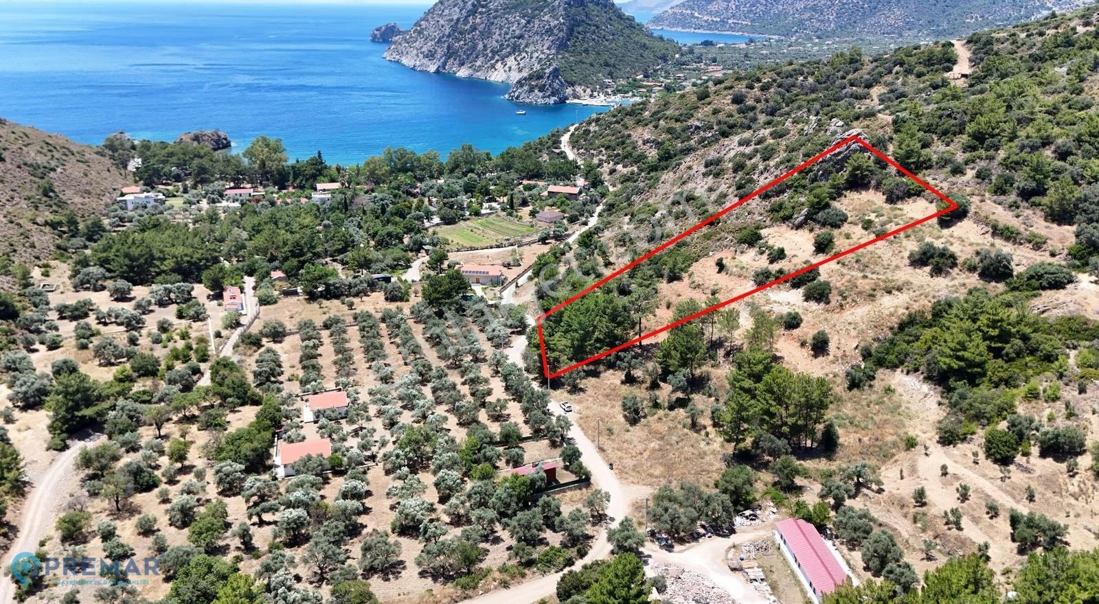 Premar Datça Mesudiye Gabaklar Koyu'nda Toplam 3345m2 Tarla