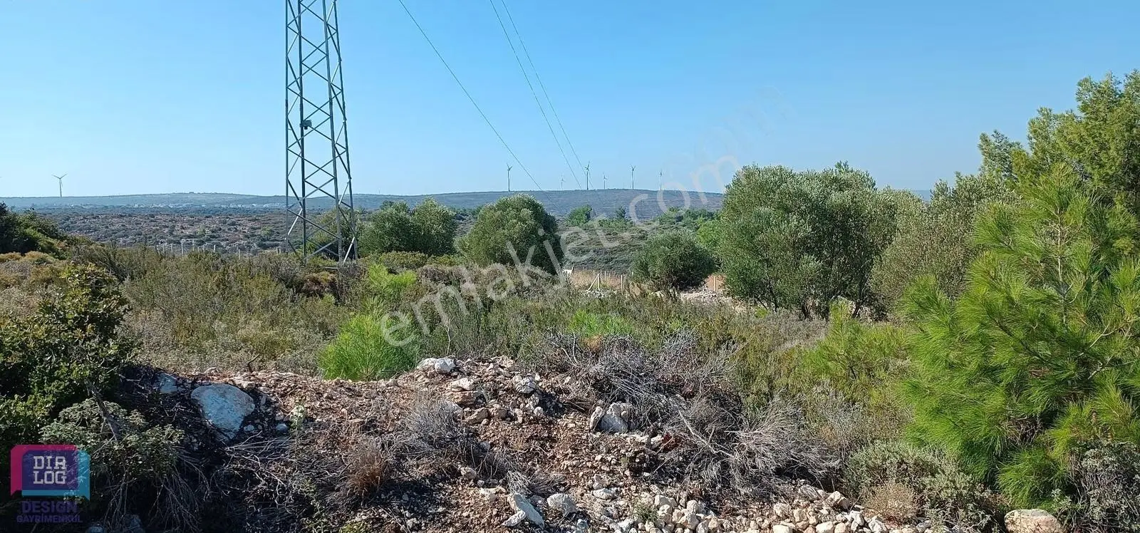 Çeşme Germiyan^da Panoramik Deniz Manzaralı 241 M2 Tarla - Görsel 8