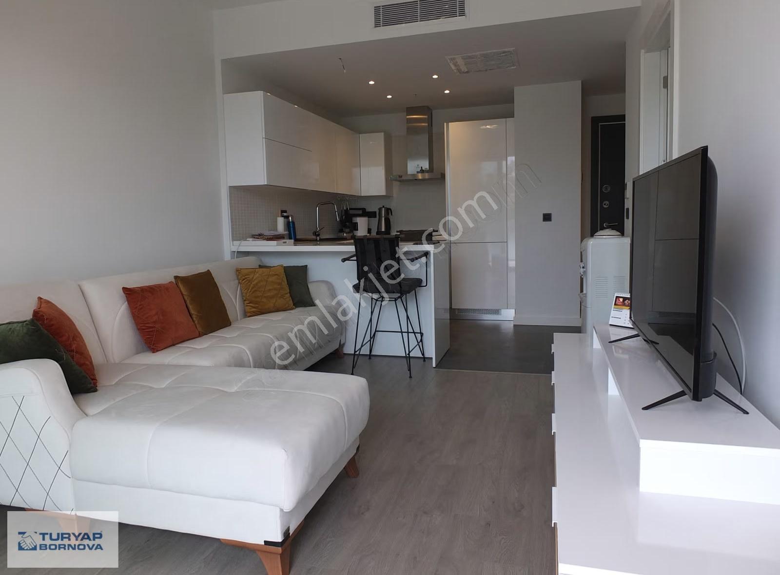 Turyap Bornova'dan Folkart İncity'de Kiralık Eşyalı 1+1 Daire - Görsel 8