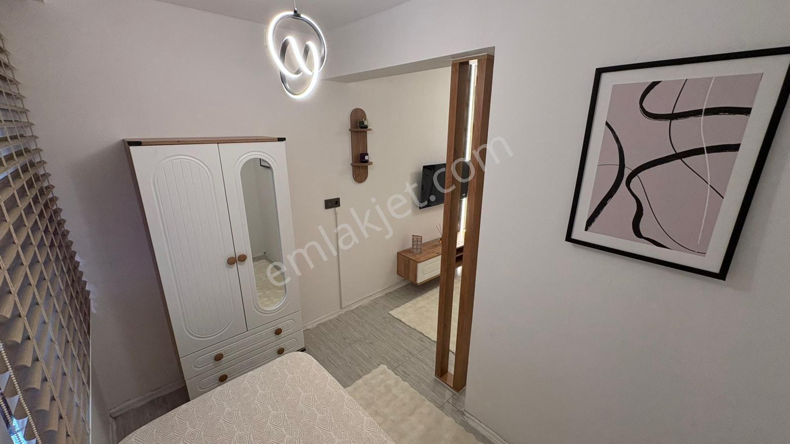 Asmalıevler Mahallesinde Yerden Isıtmalı Eşyalı 1+0 Satılık Apart - Görsel 14