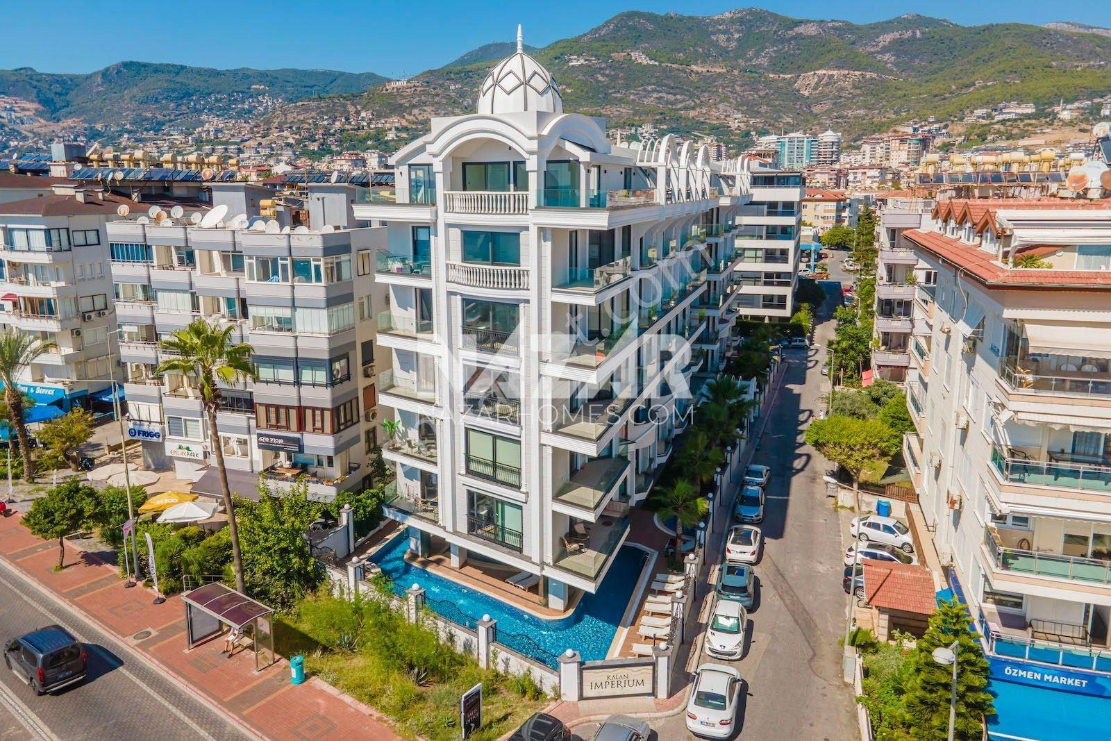 Alanya Cumhuriyet'de Kiralık 2+1 Eşyalı Denize Sıfır Daire - Görsel 6