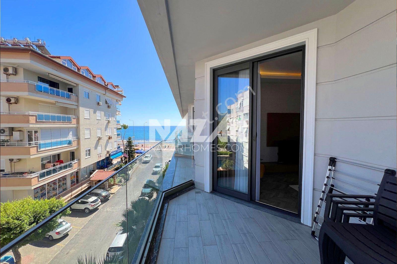 Alanya Cumhuriyet'de Kiralık 2+1 Eşyalı Denize Sıfır Daire - Görsel 26