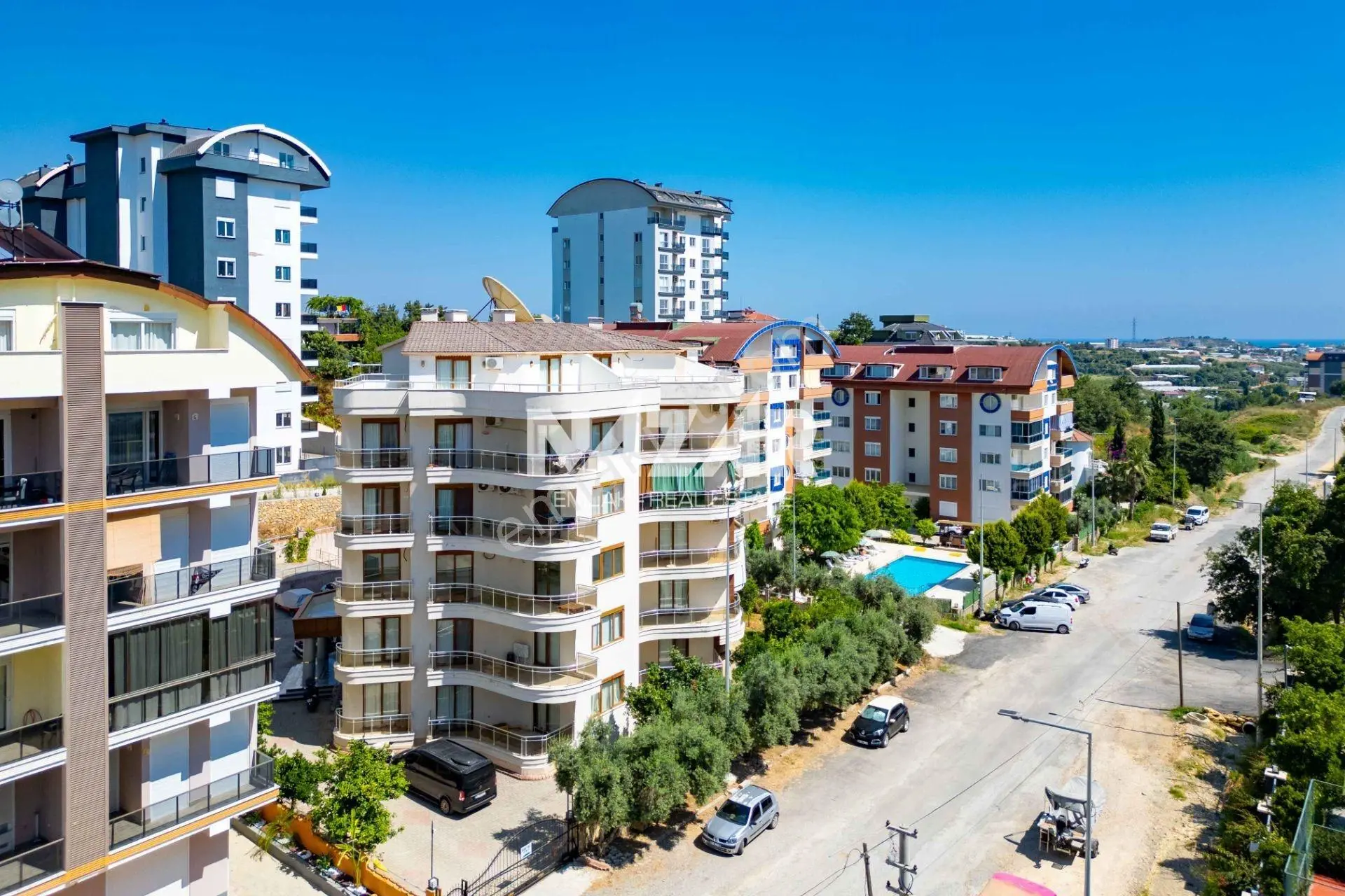 Alanya Avsallar’da Blue Eyes Rezidans’ta 2+1 Dubleks Daire - Görsel 4