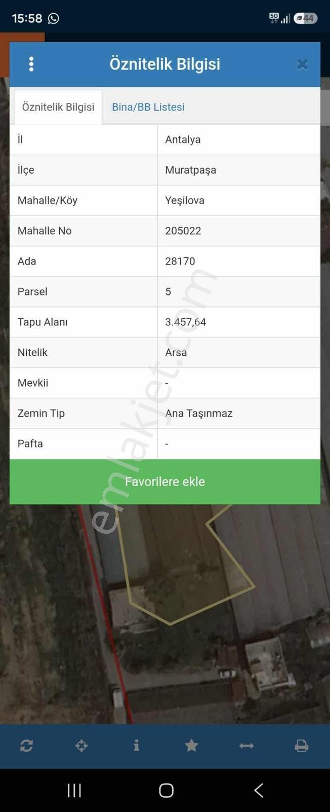 Antalyanın Prestijli Bölgesinde Hisseli Satılık Taşınmaz - Görsel 3