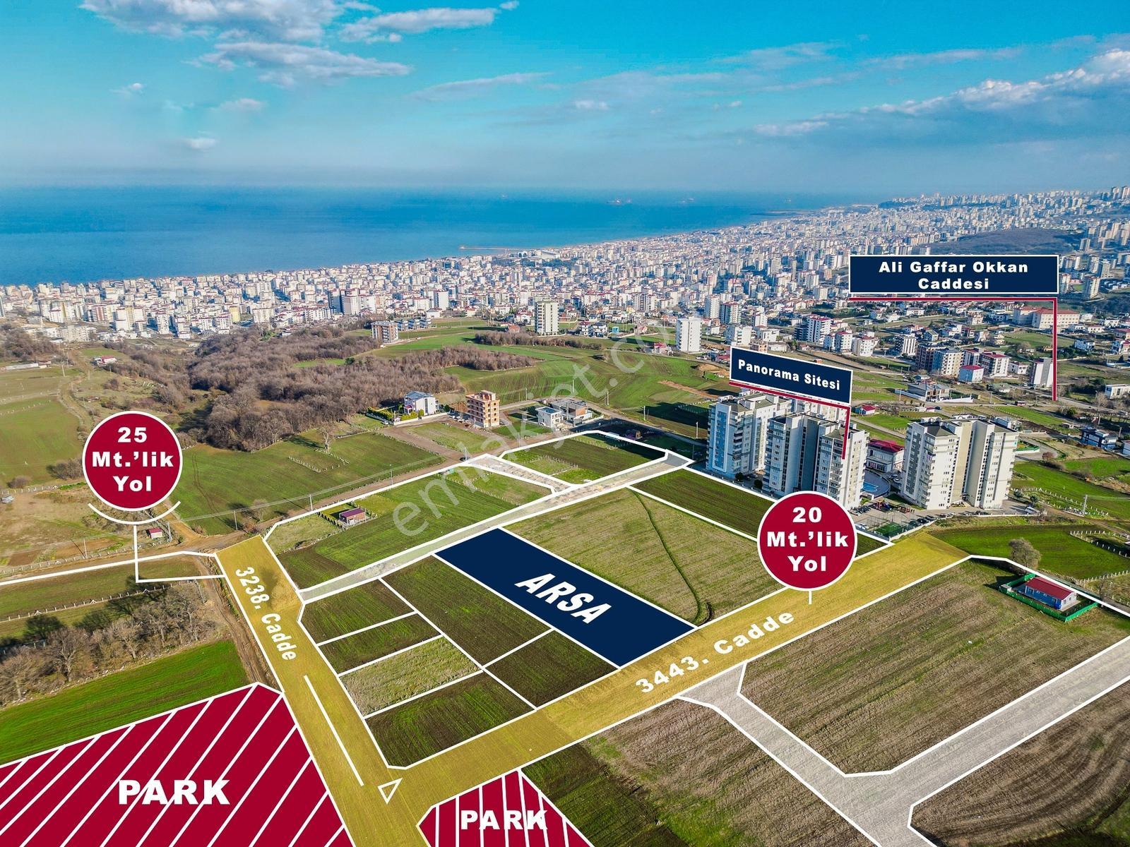 Satılık Arsa | Alanlı'da Deniz Manzaralı 330 M2 Satılık Hisse - Görsel 12