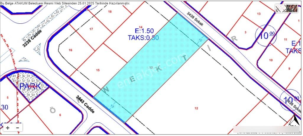 Satılık Arsa | Alanlı'da Deniz Manzaralı 330 M2 Satılık Hisse - Görsel 7