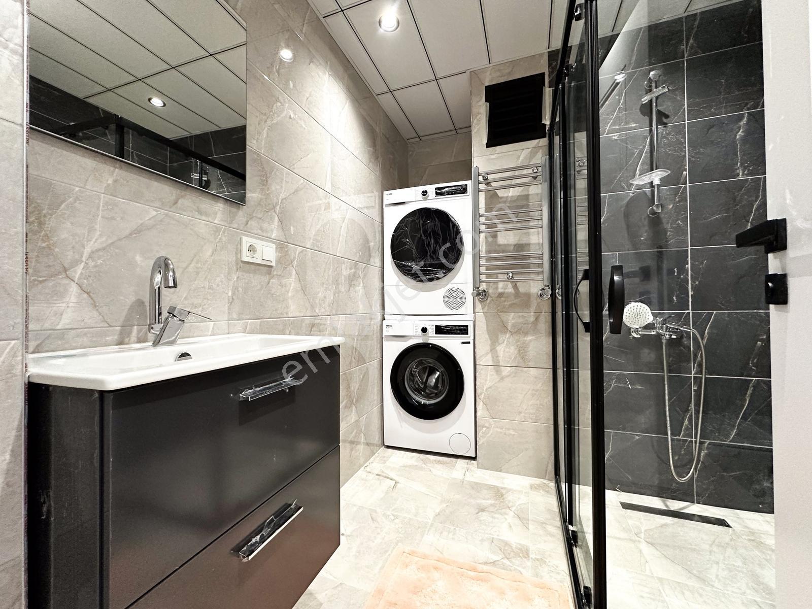 Sıfır Eşyalı | Site İçerisinde Kiralık 1+1 - Havuz Hamam Sauna - Görsel 23