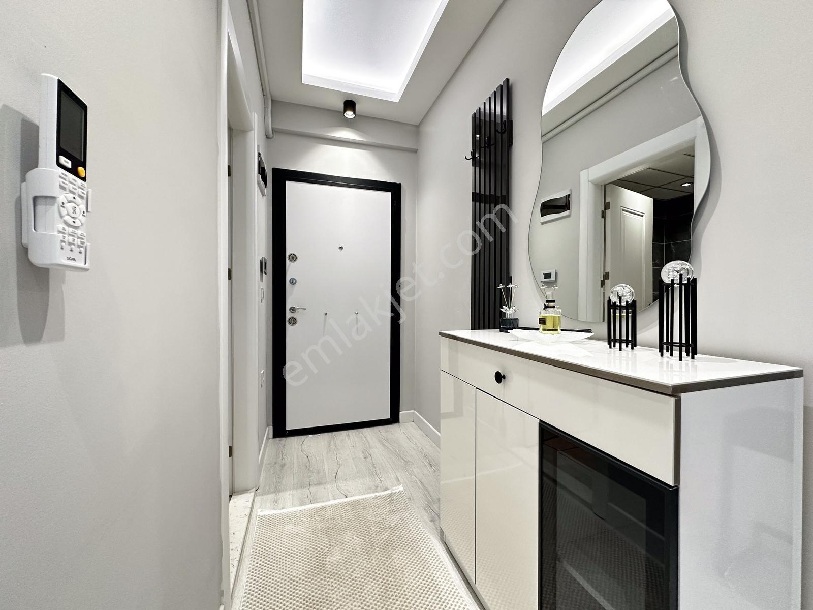 Sıfır Eşyalı | Site İçerisinde Kiralık 1+1 - Havuz Hamam Sauna - Görsel 15