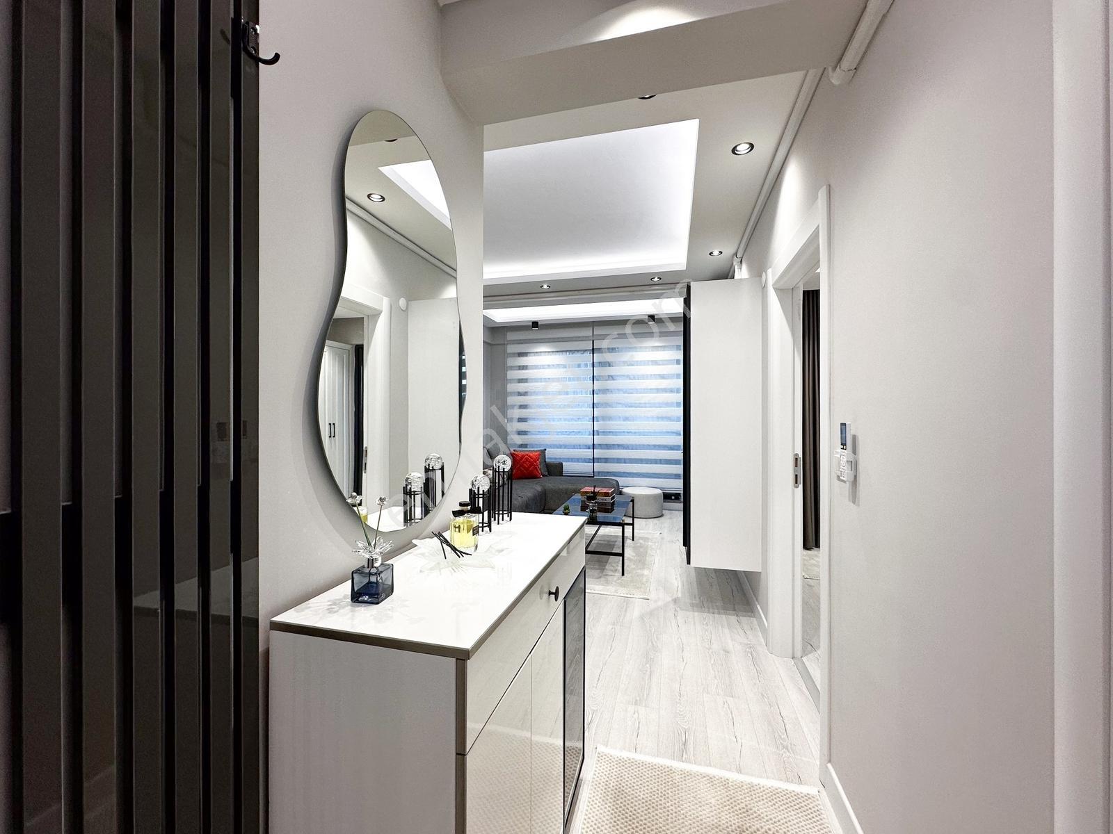Sıfır Eşyalı | Site İçerisinde Kiralık 1+1 - Havuz Hamam Sauna - Görsel 14