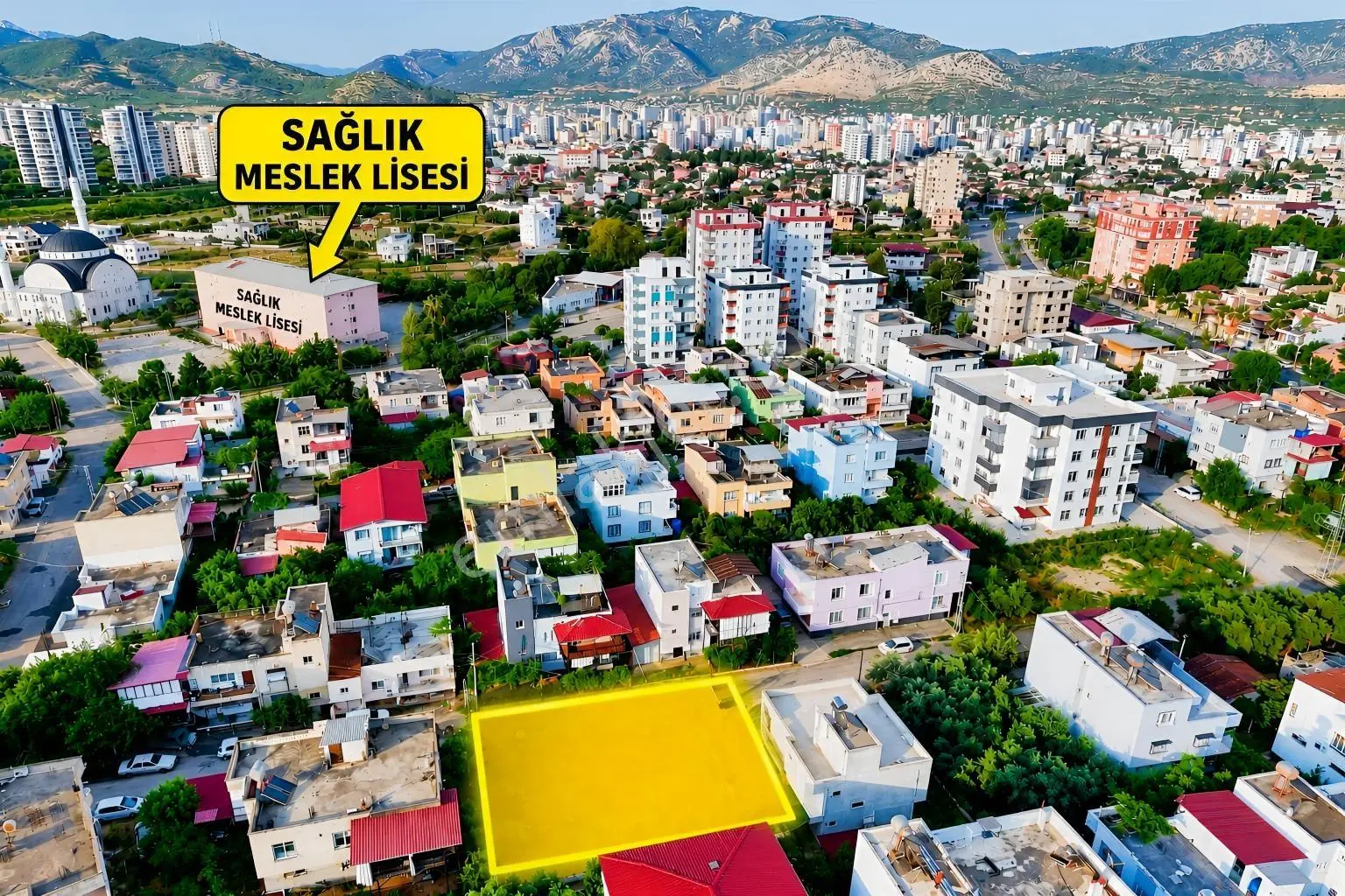 Kozan Gayrimenkulden Şevkiye Mahallesinde 5 Kata İmarlı Arsa