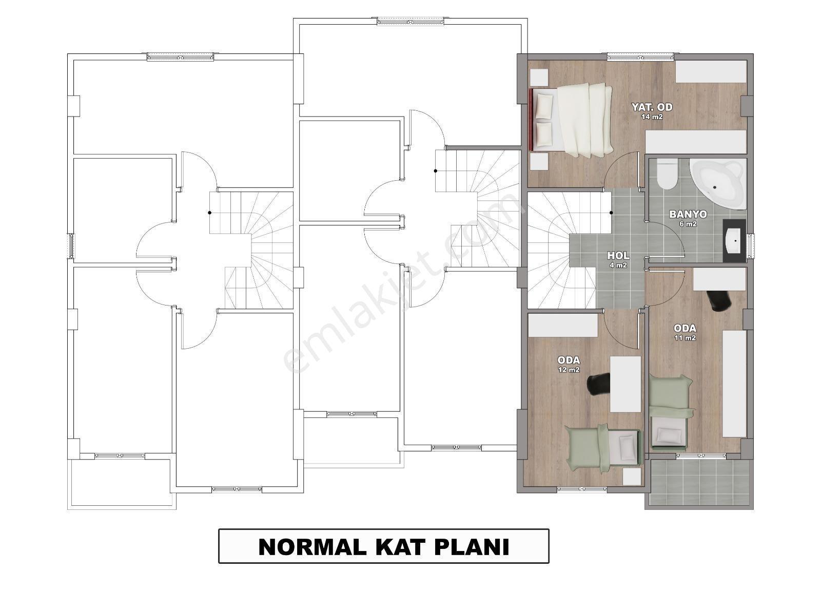 Emsalsiz Denize Sıfır 3+1 Dublex Villa (galya Evleri) - Görsel 28
