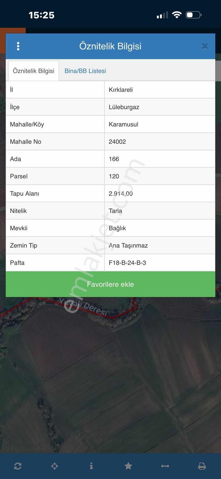 **karamusul Köyünde Satılık 2.914 M2 Tek Tapu Fırsat**