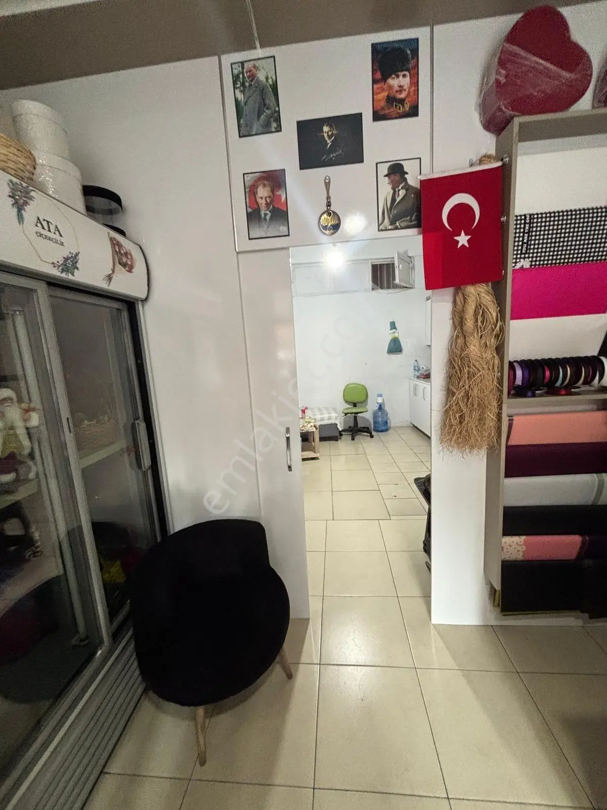 Kaan Emlaktan Hazır Kurulu Devren Satılık Çiçek Dükkanı