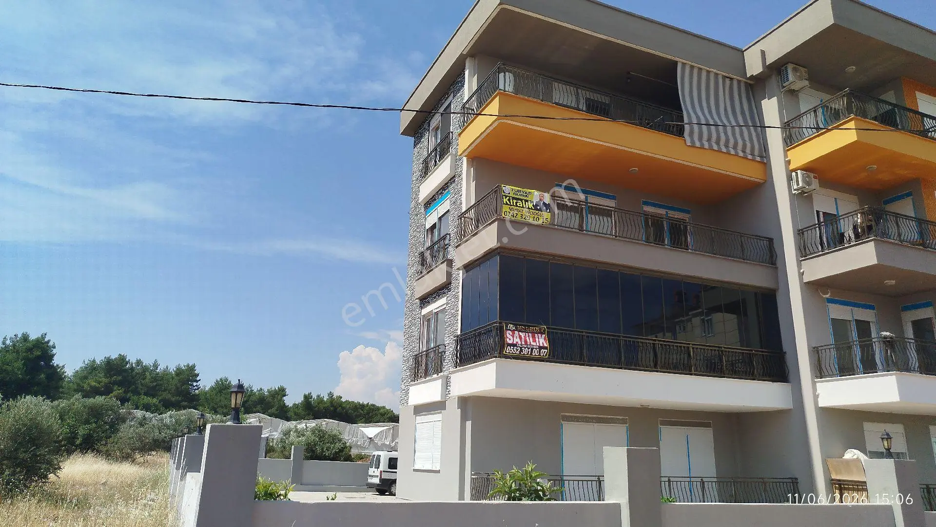 Doğa İle İç İçe Orman Manzaralı Katta 2+1