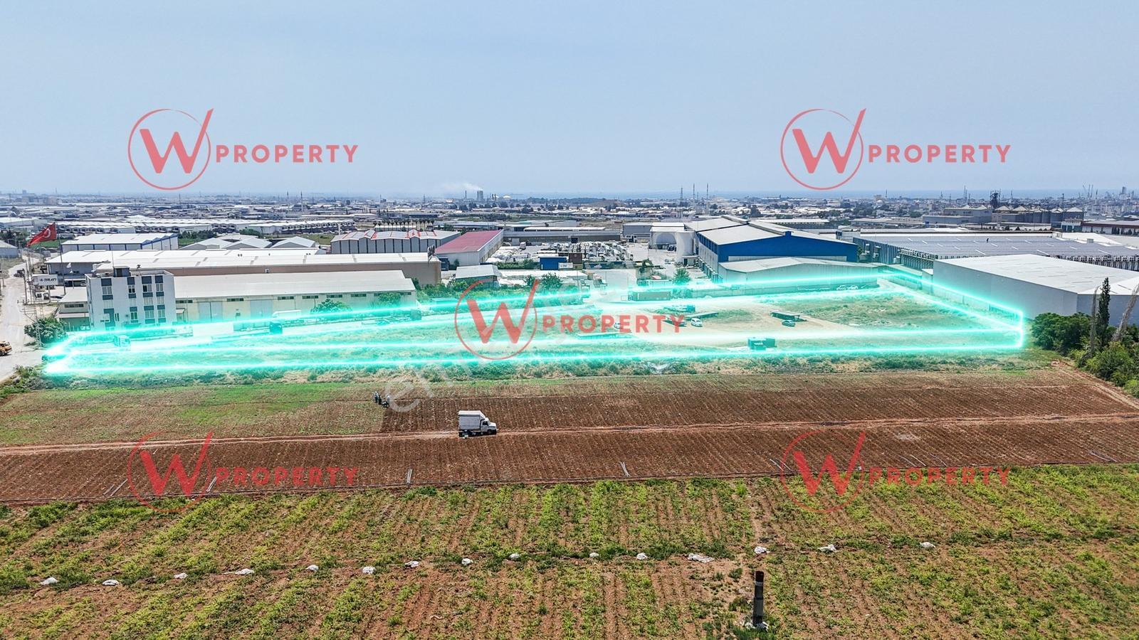 W Property Yalınayak Hakan Gıda'ya Komşu 15 Dönüm İmarlı Arsa - Görsel 3