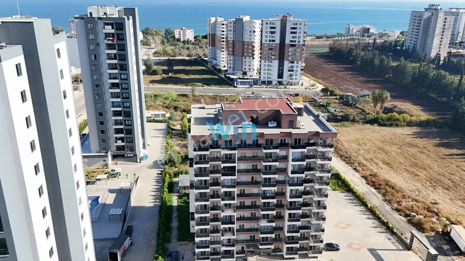Win'den Tecede Havuzlu Site İçinde Yaz- Kış Kullanım Satılık 1+1 - Görsel 20