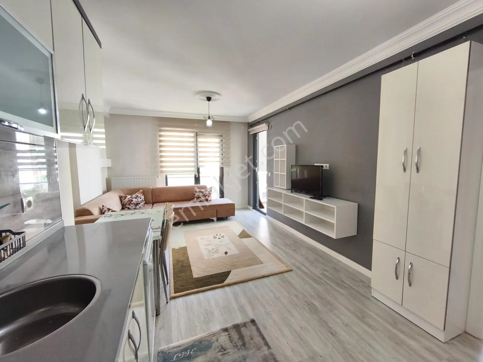 Truva/nazım Demirci'den Tramvaya Cephe Eşyalı Kiralık 1+1 Daire - Görsel 34