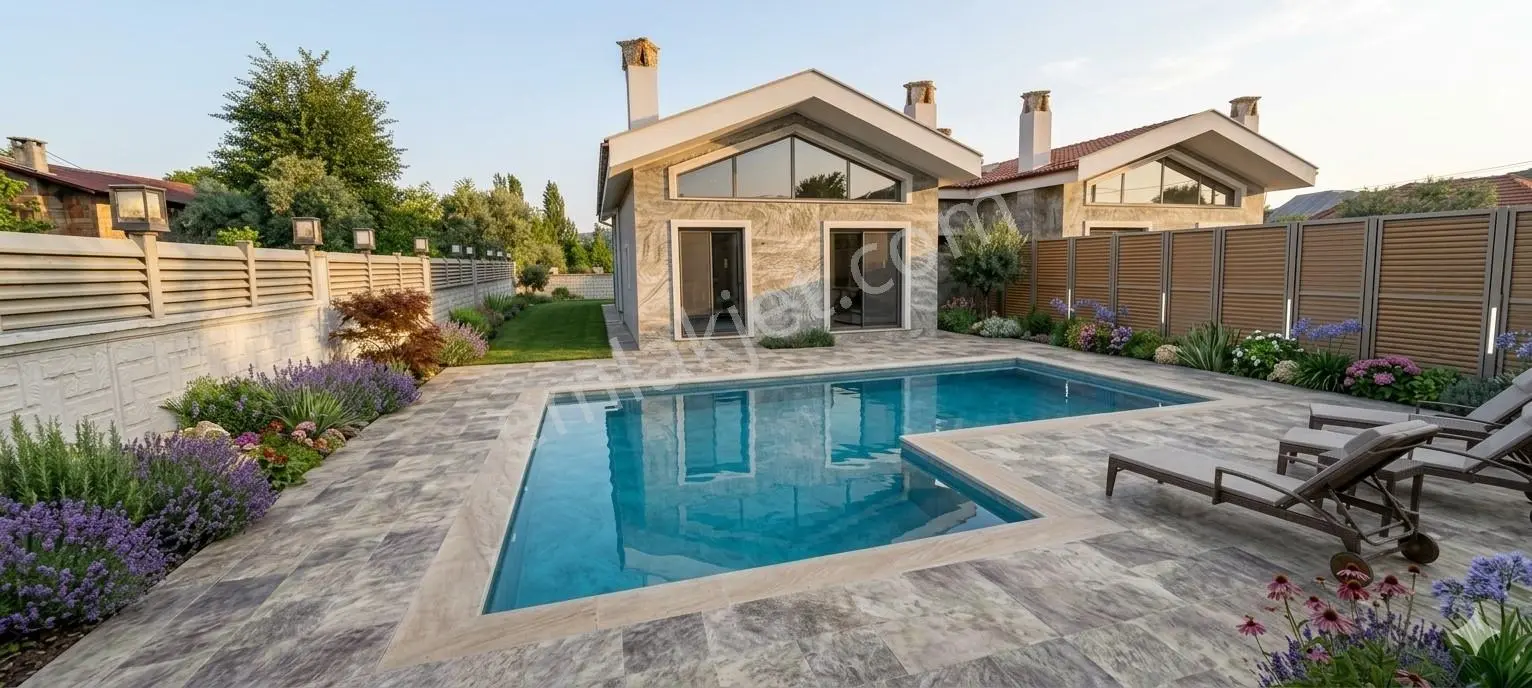 Muğla Akyaka'ya 15 Dk. Mesafede Satılık Havuzlu Sıfır Villa - Görsel 3