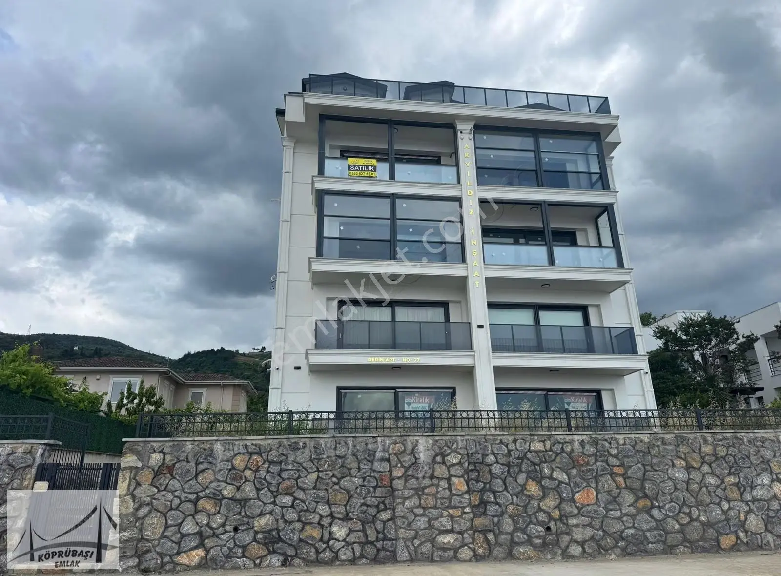 Köprübaşı Emlak'tan Satılık Denize Sıfır 3+1 Lüx Daire