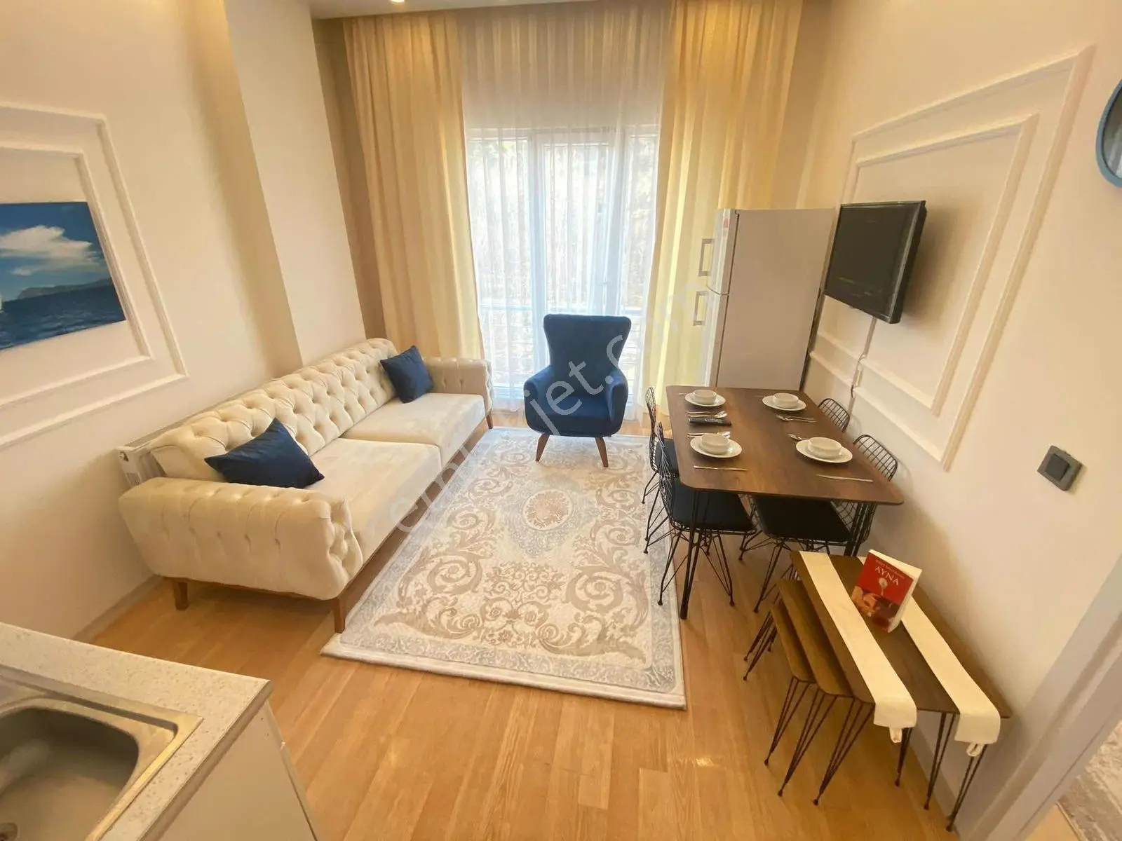 Tuncaydan 2+1 1. Katta Full Eşyalı Kiralık Daire - Görsel 4