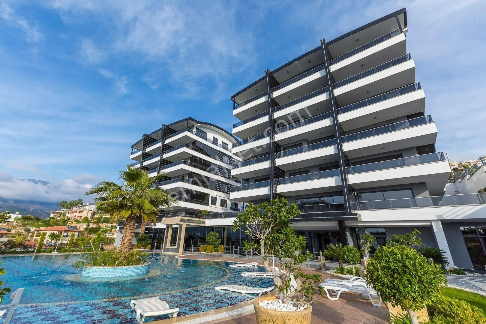Alanya/kargıcak Deniz Manzaralı Full Eşyalı 1+1 Satılık Daire